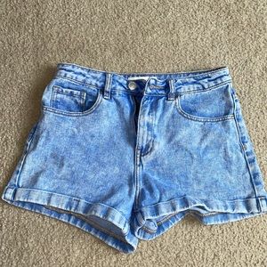 Light Blue PACSUN Mom Shorts (Size 26)
